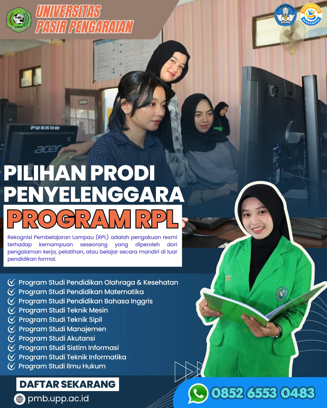 Kuliah Lebih Fleksibel dengan Program Rekognisi Pembelajaran Lampau (RPL)